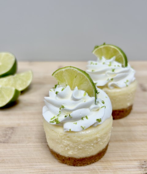 Mini Key Lime Cheesecake