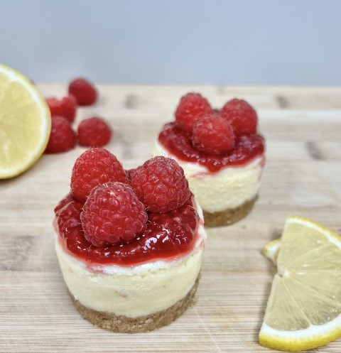 Mini Raspberry Cheesecake